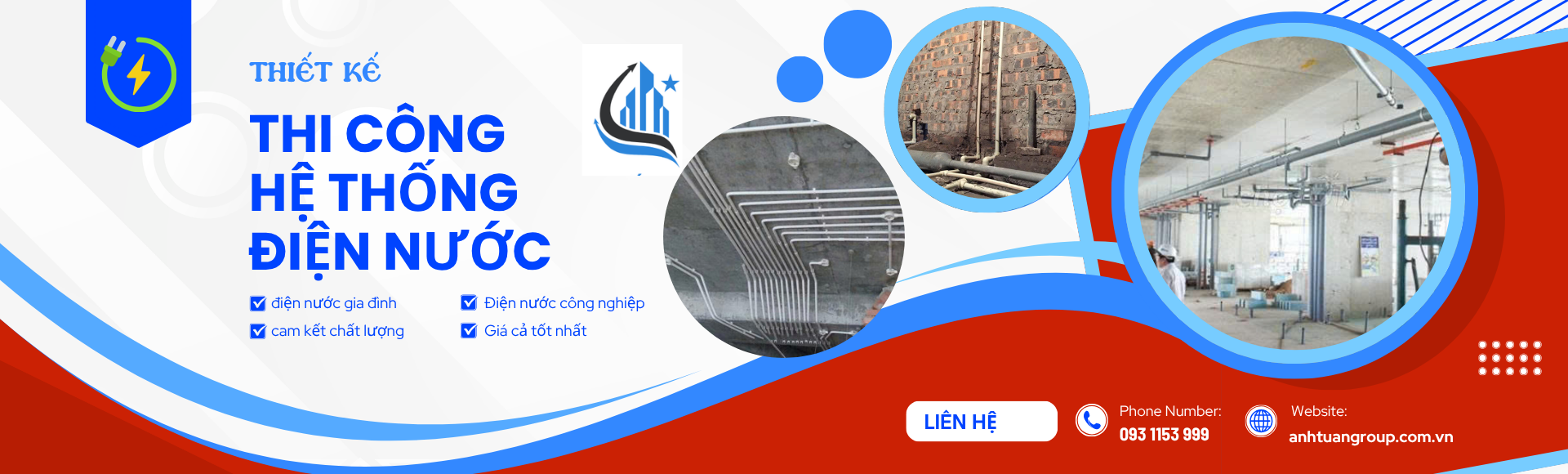 Slide điện nước