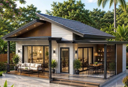 Thi công nhà lắp ghép trọn gói tại Bình Phước