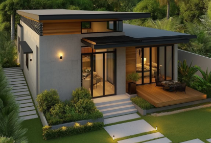 Thi công nhà lắp ghép trọn gói tại Long An