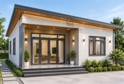 Nhà lắp ghép hiện đại tại Thái Bình