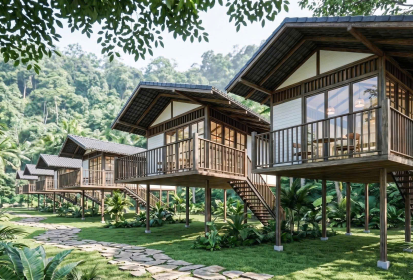 Nhà lắp ghép hiện đại tại tỉnh Tiền Giang