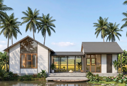 Nhà lắp ghép hiện đại tại Phan Thiết