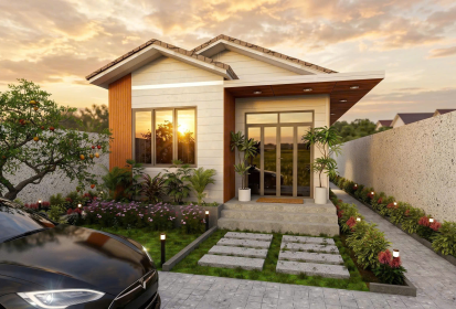 Nhà lắp ghép hiện đại tại tỉnh Long An