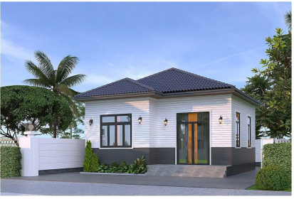 Nhà lắp ghép hiện đại tại tỉnh Bình Phước