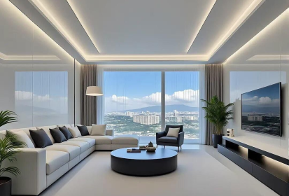 Nội thất chung cư phong cách hiện đại tại quận 8 TP HCM