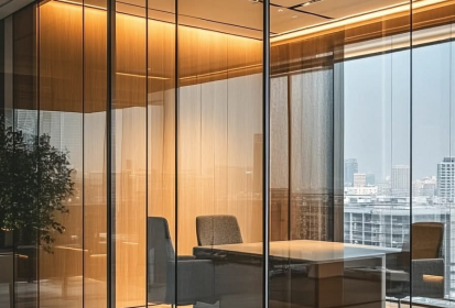 Vách ngăn kính văn phòng tại quận 2 TP HCM
