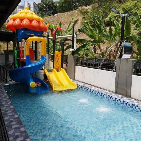 Hồ bơi trẻ em bê tông cốt thép tại Thủ Đức TP HCM đã thi công bởi Anh Tuấn Group