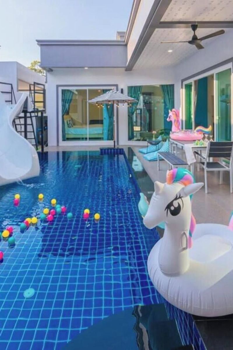 Hồ bơi trẻ em cho biệt thự tại quận 1 TP HCM đã thi công bởi Anh Tuấn Group