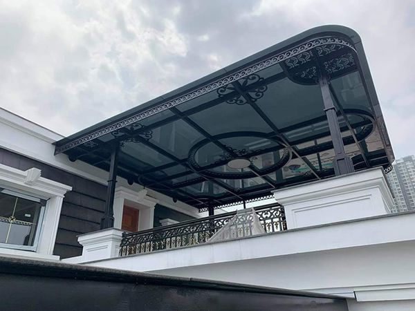 mái kính cường lực quận 8 TP HCM