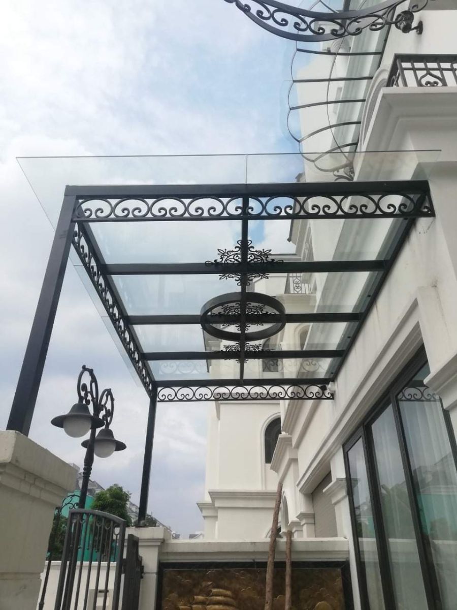 lắp đặt mái kính Gò Vấp