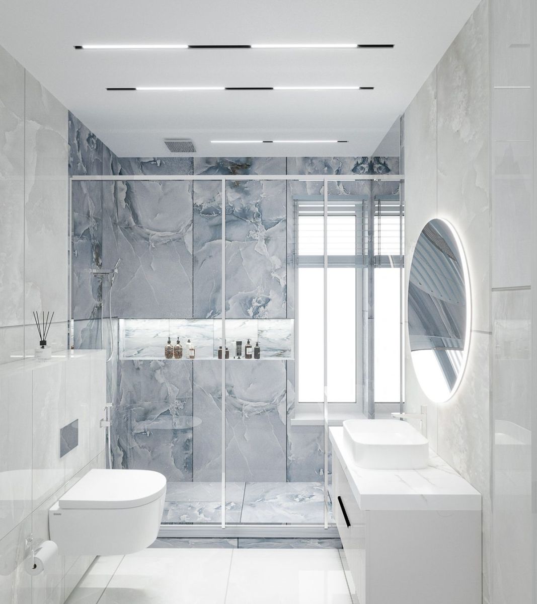 vách kính cường lực khung inox Thủ Đức TP HCM