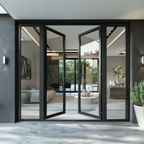 Thi công cửa kính cường lực quận 10 TP HCM