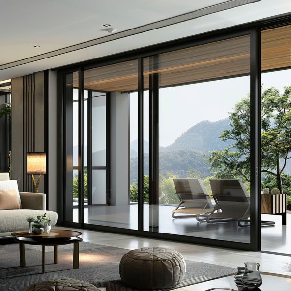 cửa kính cho nhà hàng quận 10