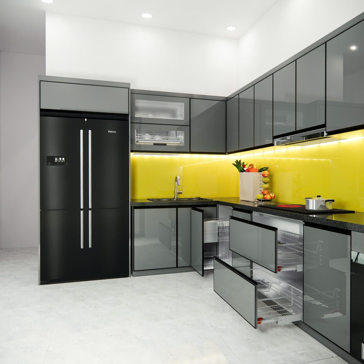 kính ốp bếp cường lực TP HCM