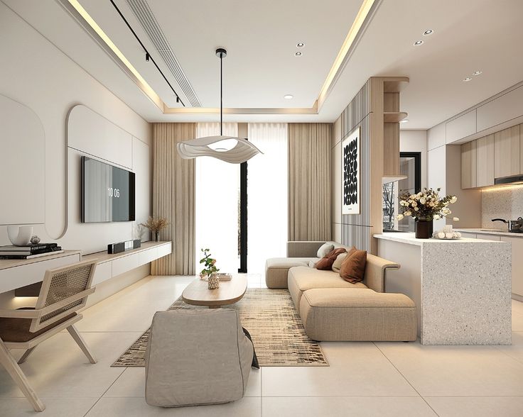 thi công nội thất chung cư tân cổ điển