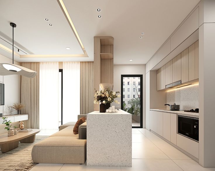 nội thất căn hộ tân cổ điển
