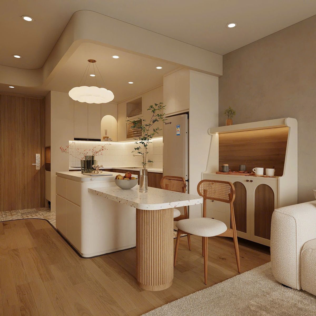 Thiết kế thi công nội thất Japandi