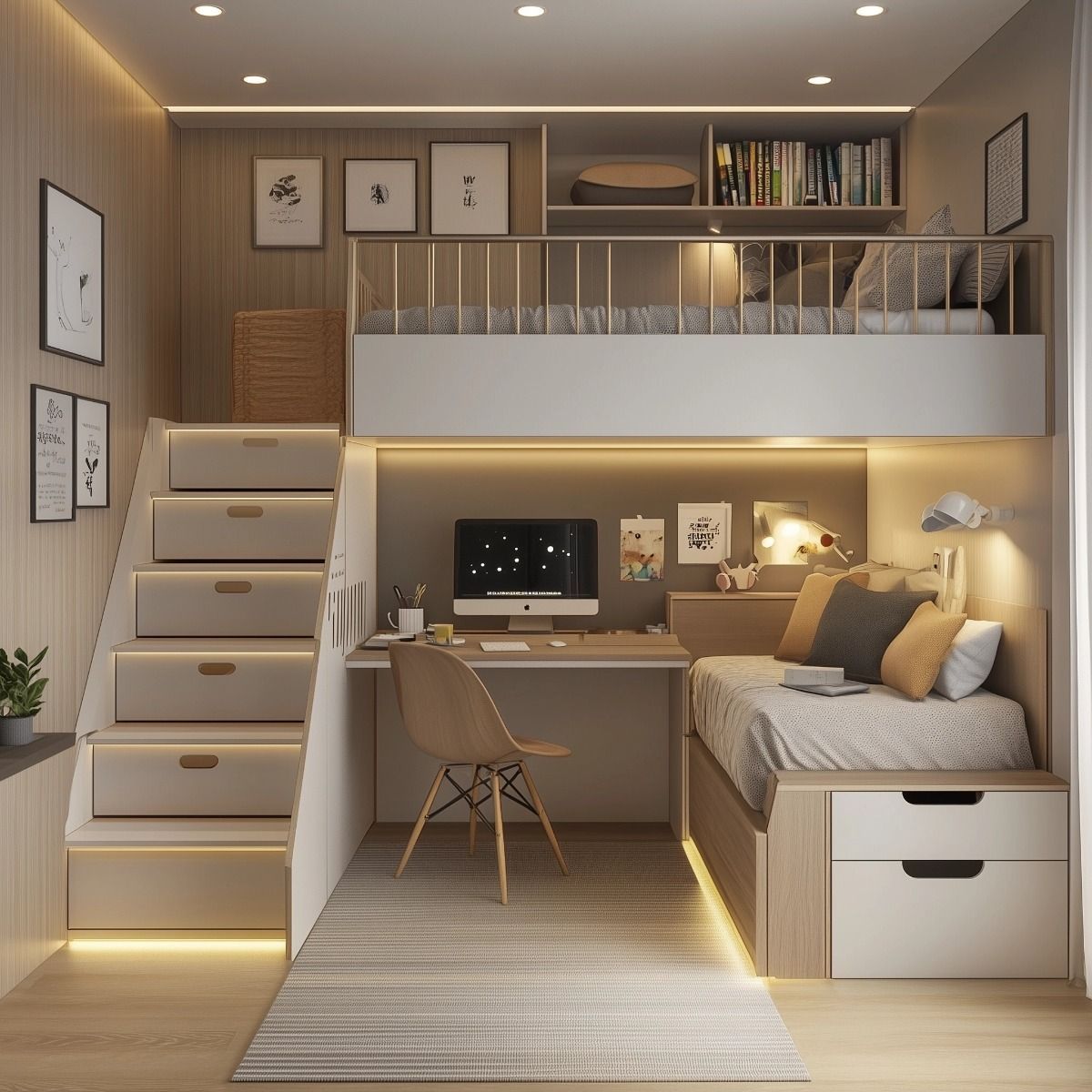Thi công nội thất nhà phố quận Tân Bình