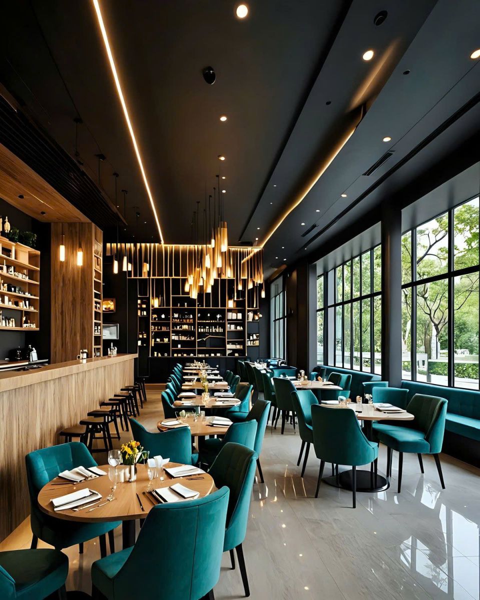 nội thất nhà hàng Hóc Môn TP HCM