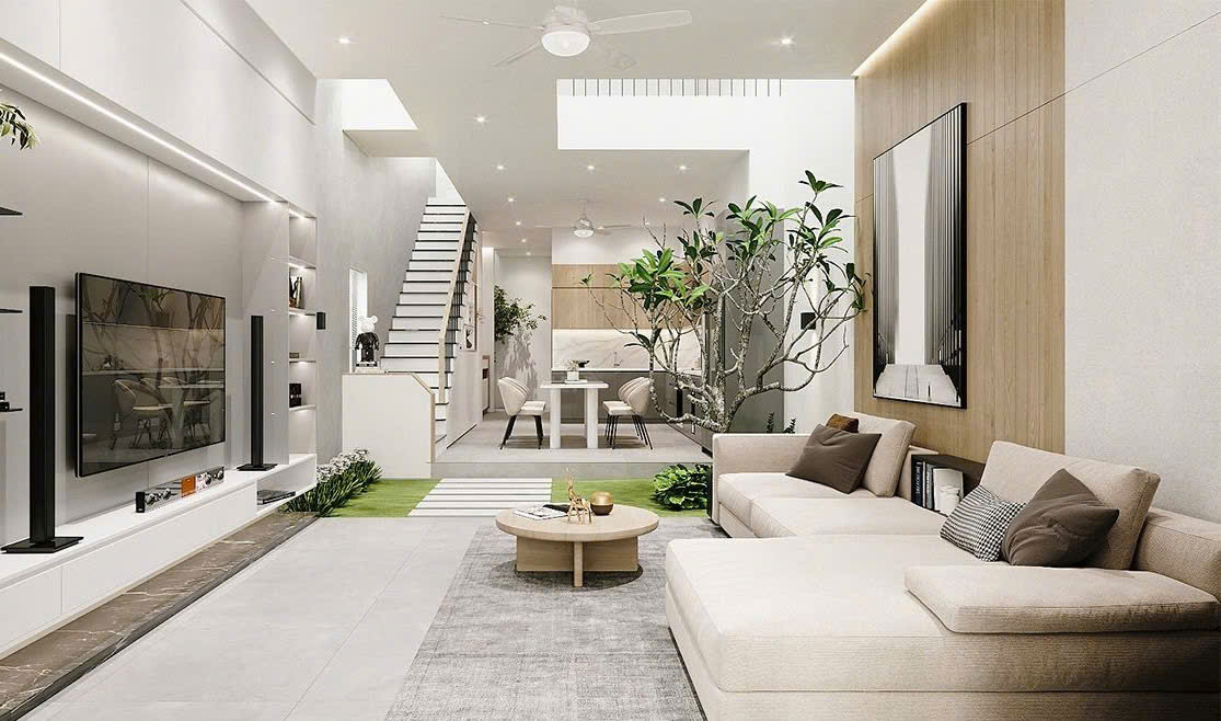 nội thất nhà phố tại Bình Chánh 