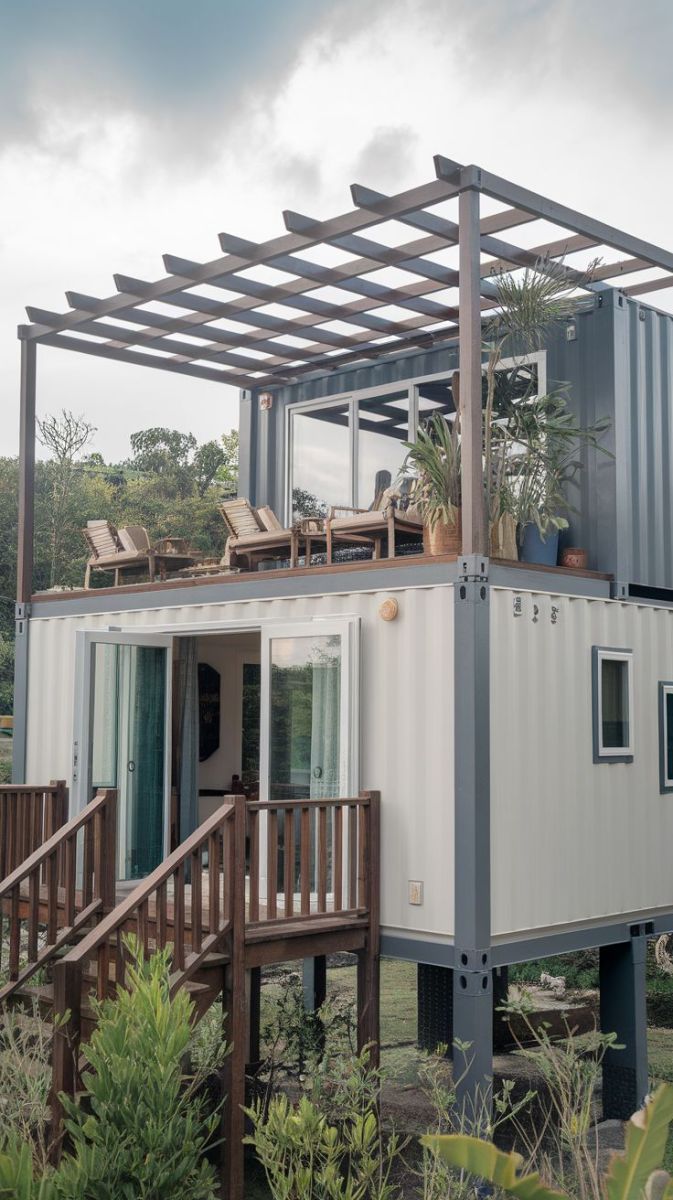 Thi công nhà container tại Bình Dương