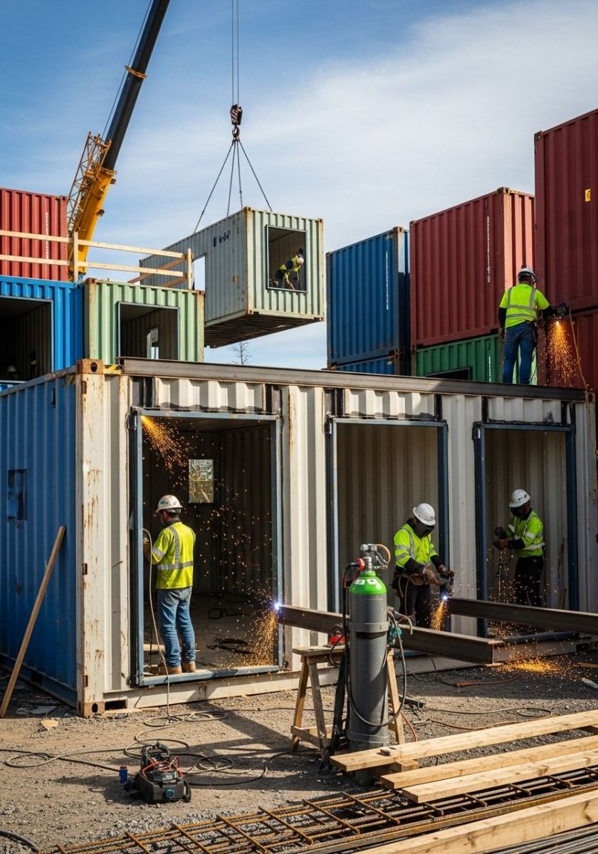 Anh Tuấn Group thi công nhà container tại TP.HCM