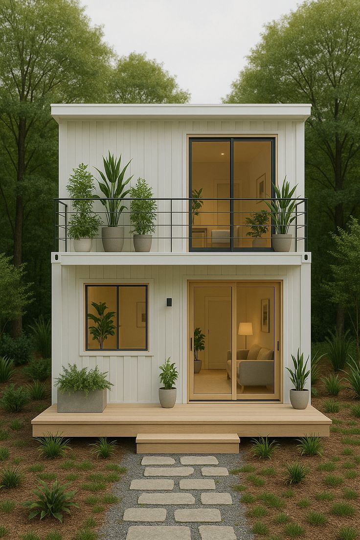 Nhà modul lắp ghép sẵn, xây nhanh, an toàn