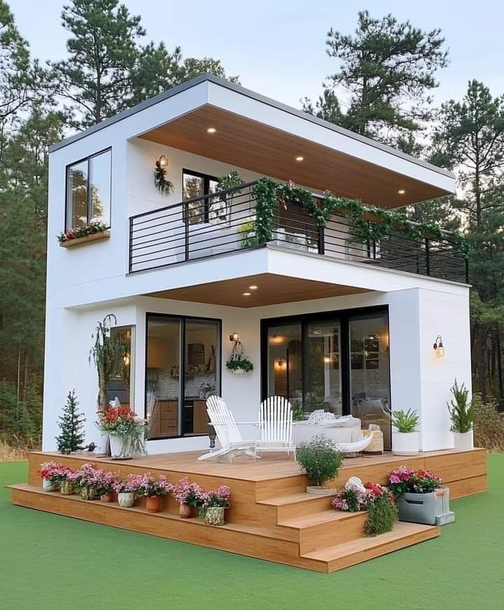 Nhà lắp ghép 2 tầng sử dụng tấm Panel cách nhiệt tại Long Khánh