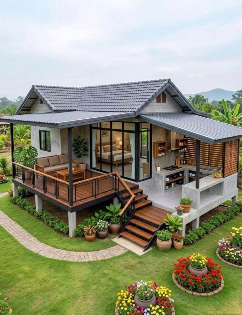 Làm nhà bê tông đúc sẵn tại Cần Thơ