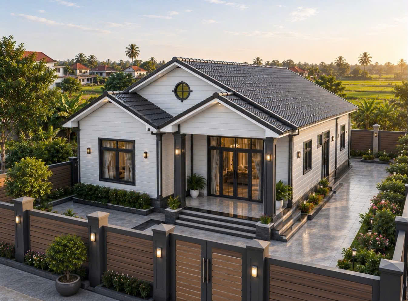 Nhà lắp ghép hiện đại tại Phú Quốc