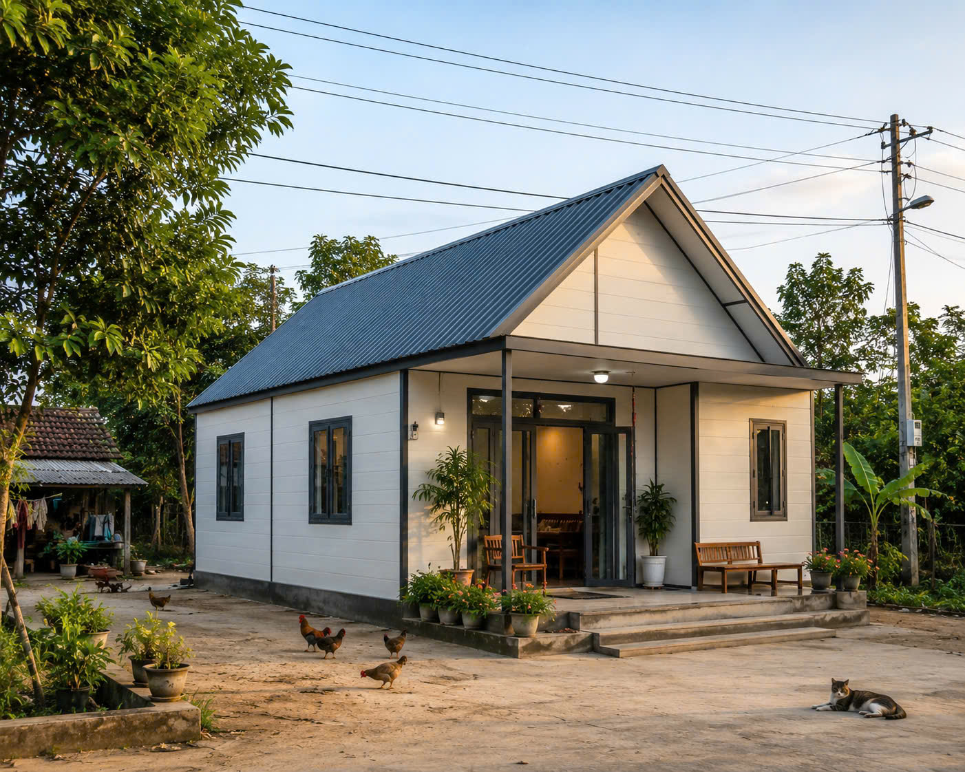 thi công nhà Panel trọn gói