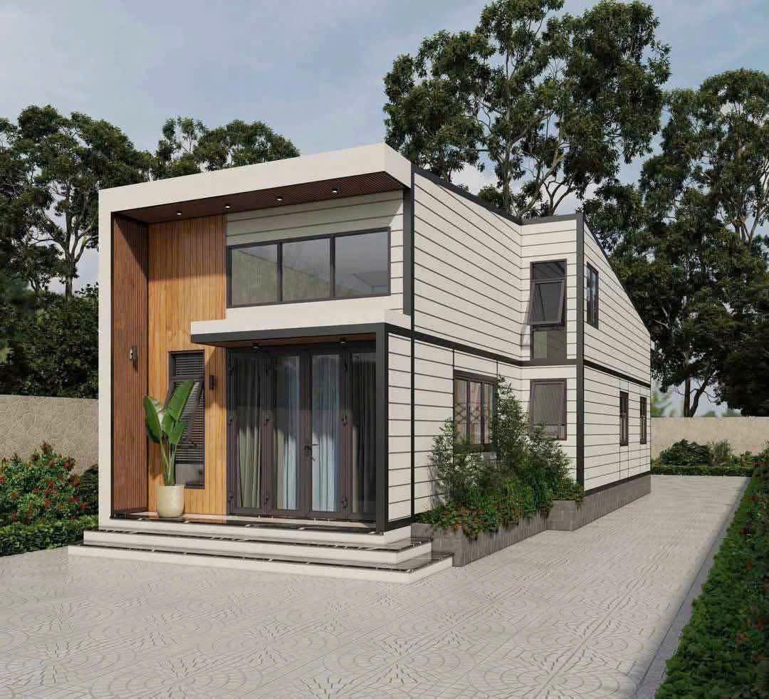 nhà lắp ghép panel 2 tầng tại Ninh Thuận 