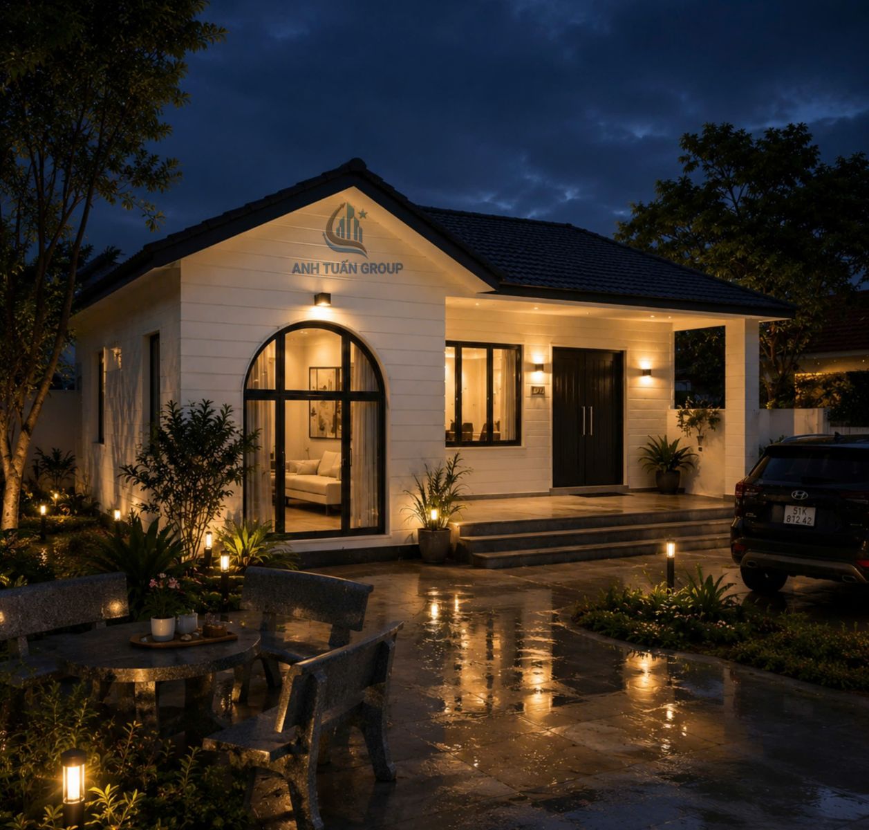 thi công nhà lắp ghép trọn gói