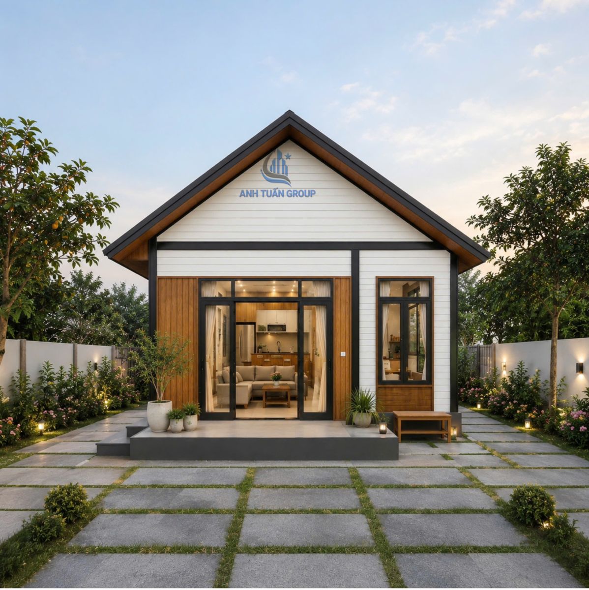 mẫu nhà lắp ghép hiện đại An Giang