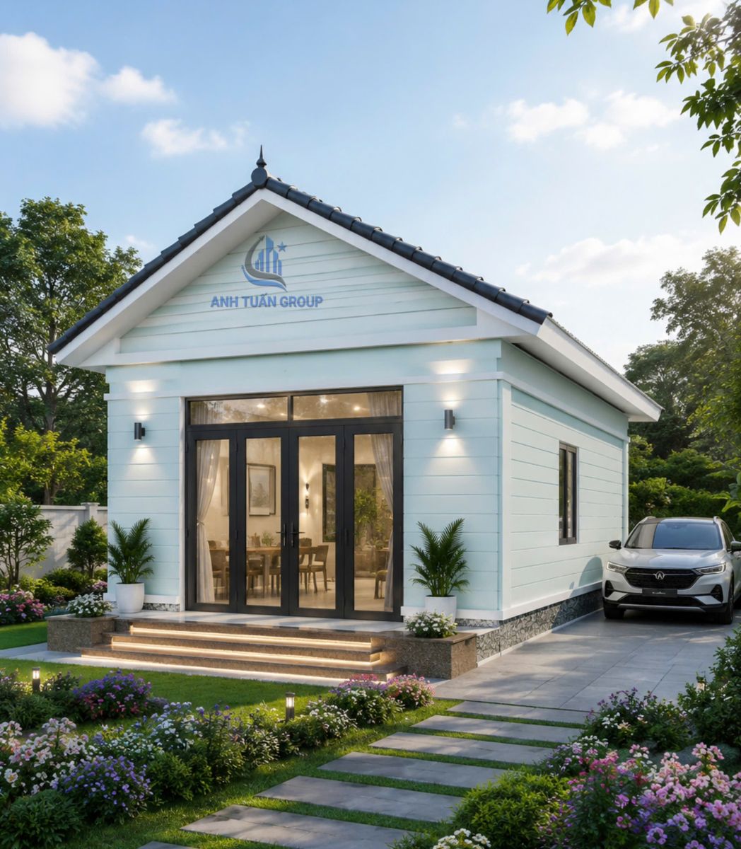 nhà lắp ghép hiện đại