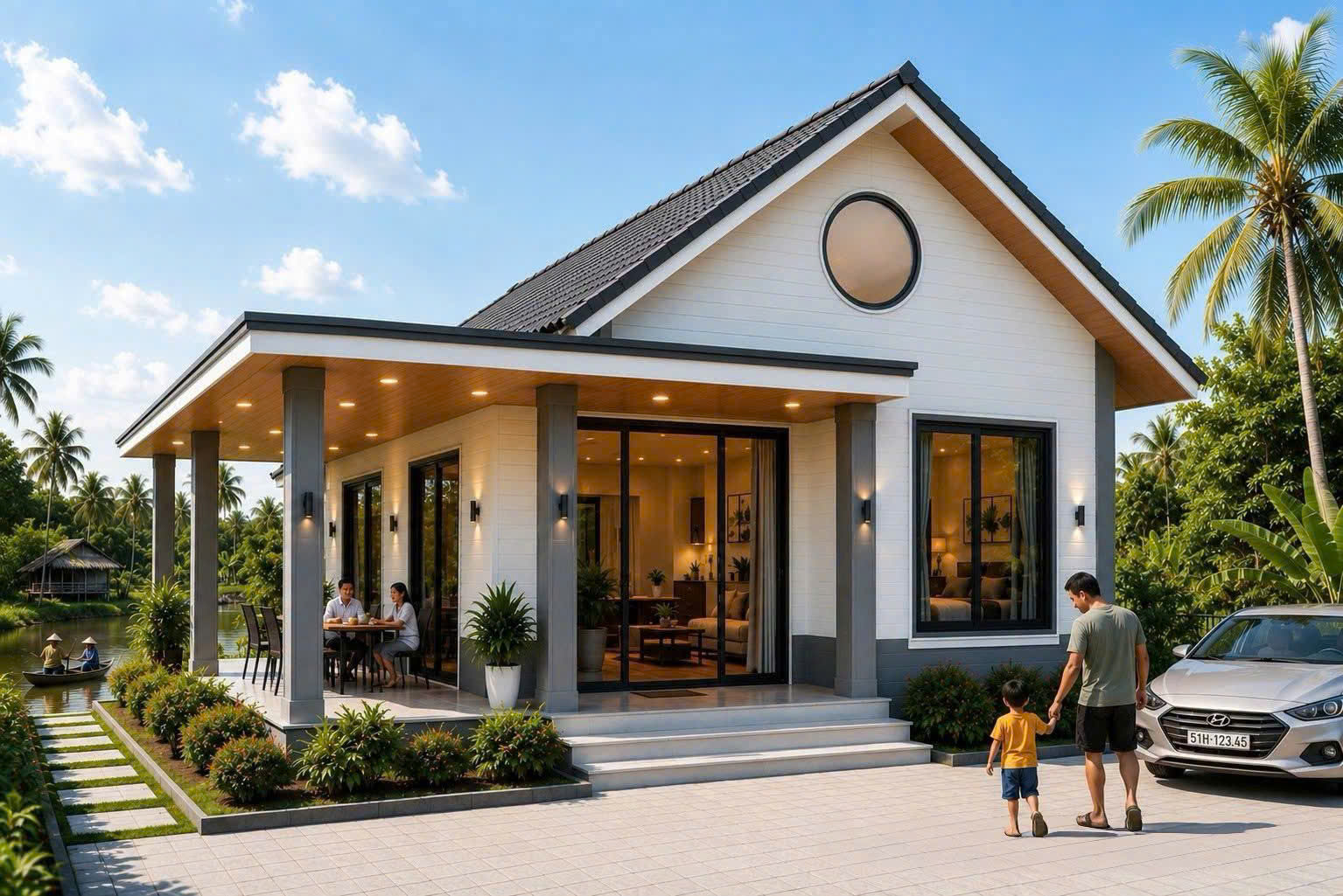 Báo giá thi công nhà lắp ghép panel trọn gói mới nhất tại Hà Nội