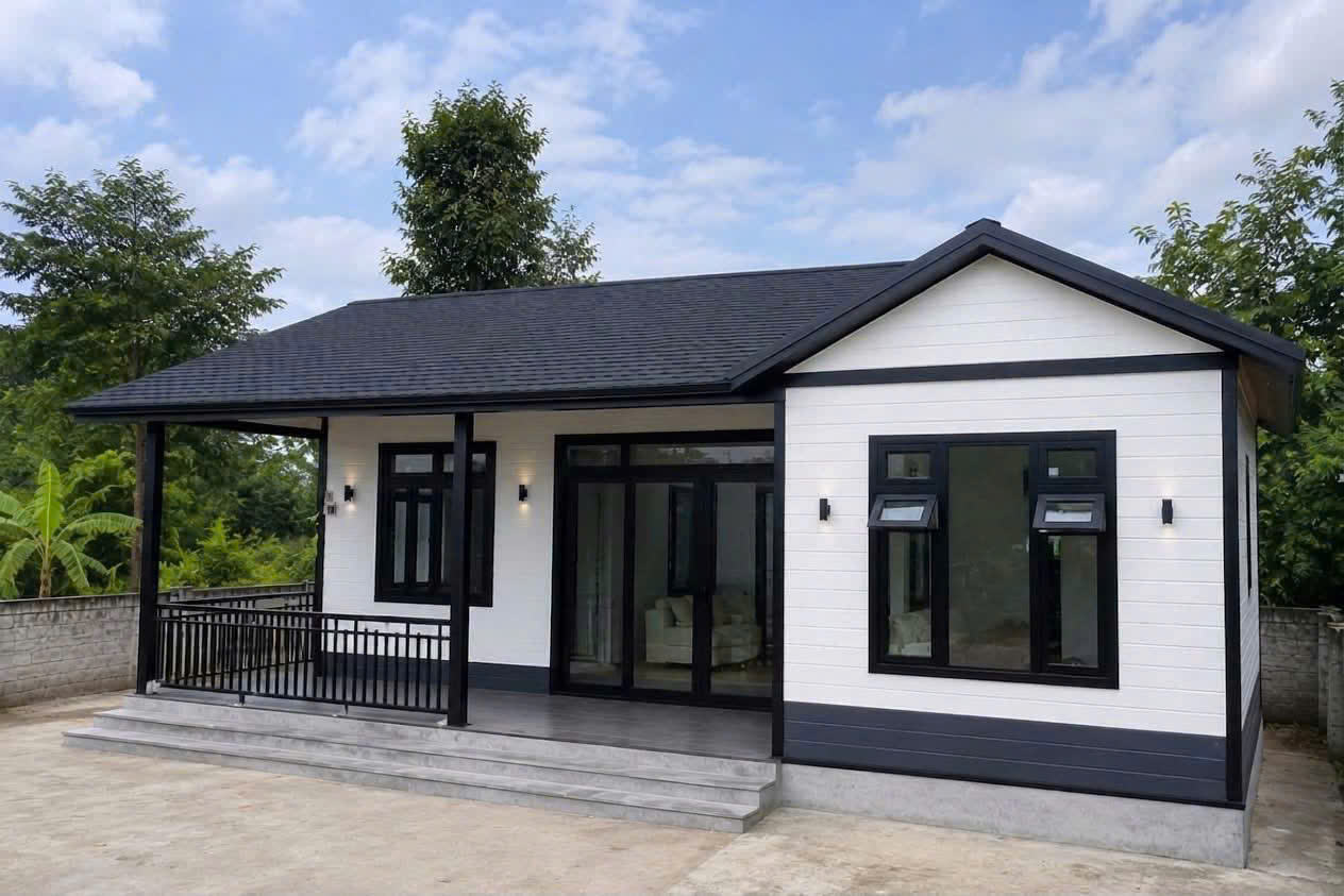 nhà lắp ghép cách nhiệt