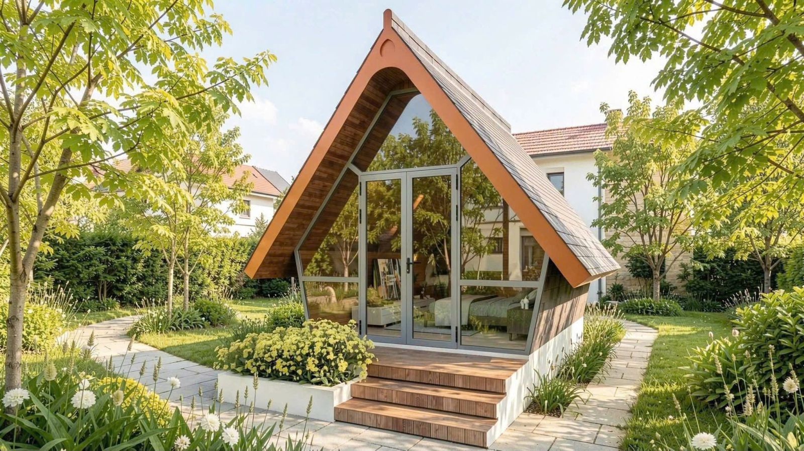 Homestay lắp ghép hình chữ A tại Đà Lạt