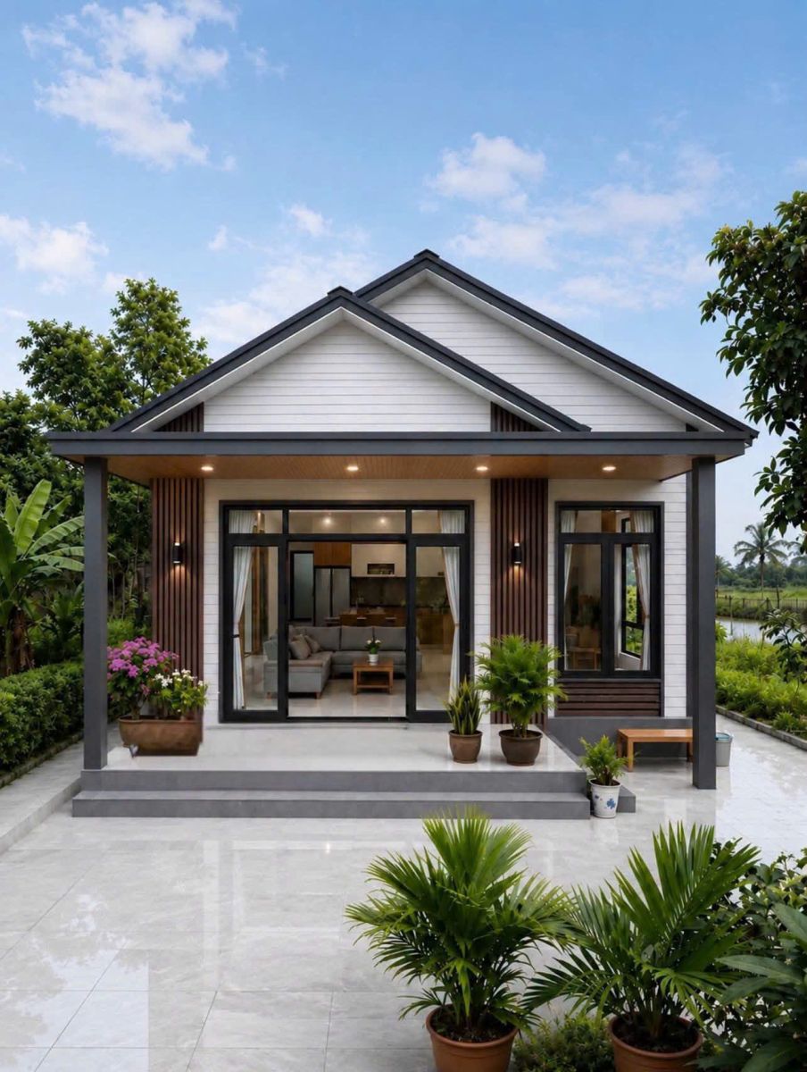 Nhà lắp ghép panel cấp 4 tại Hà Nội