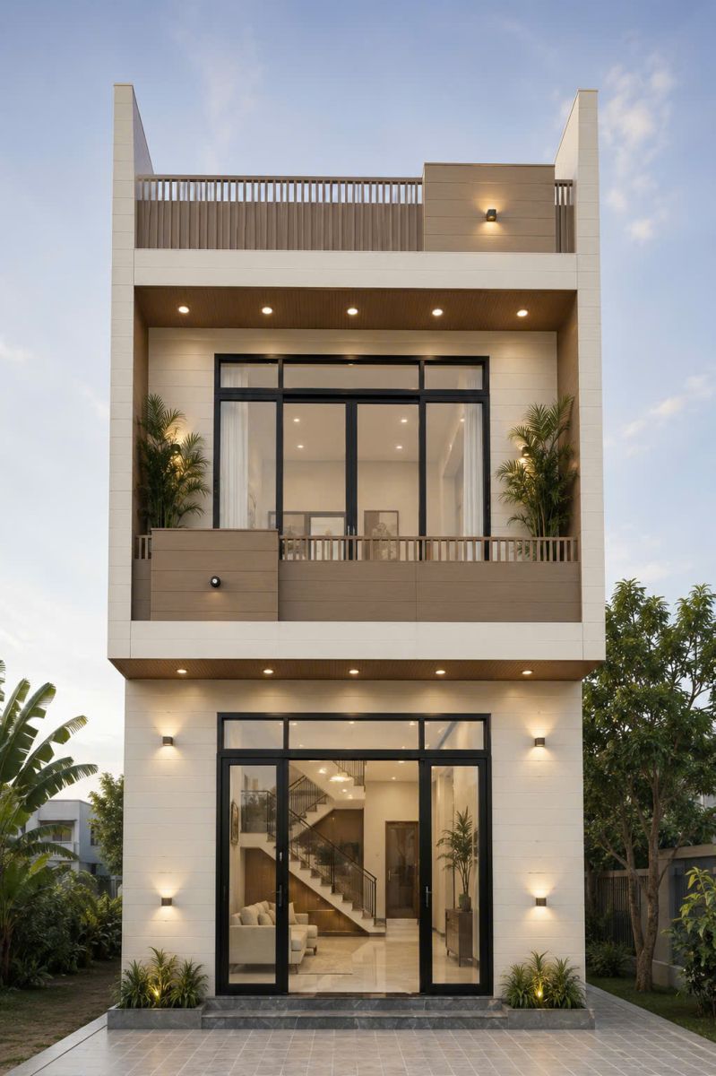 nhà lắp ghép panel 2 tầng tại Hà Nam