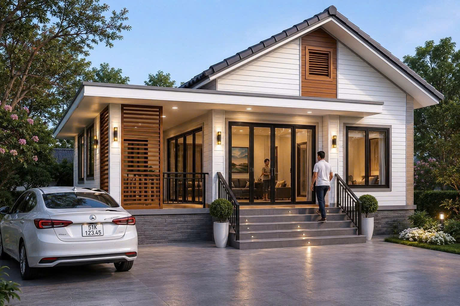 thi công nhà lắp ghép tại Hà Nội