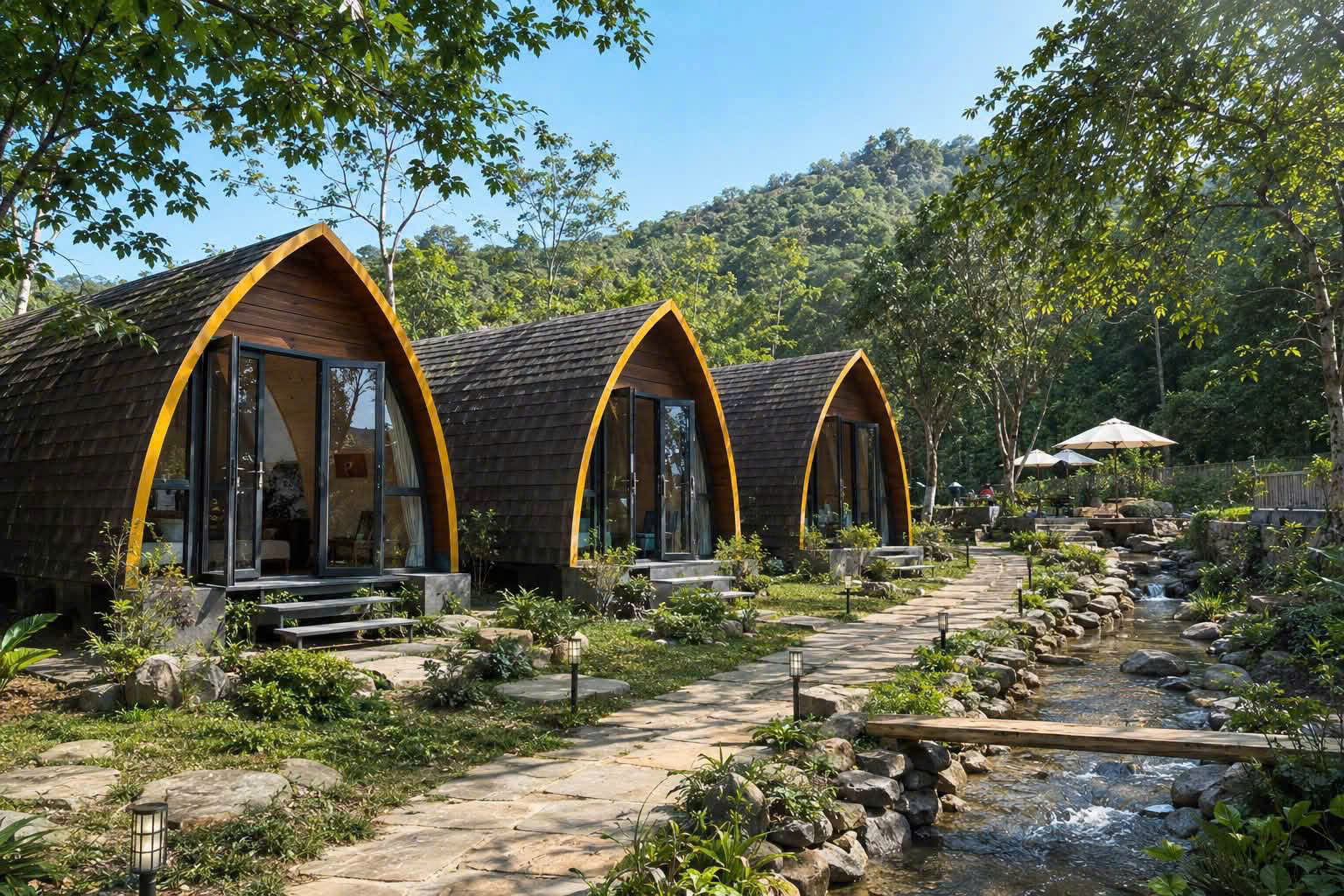 Homestay lắp ghép nghỉ dưỡng trên đồi, ven hồ tại Đà Lạt