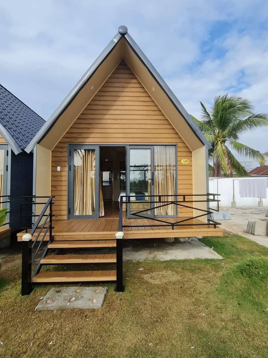 Homestay lắp ghép tối giản tại Tiền Giang