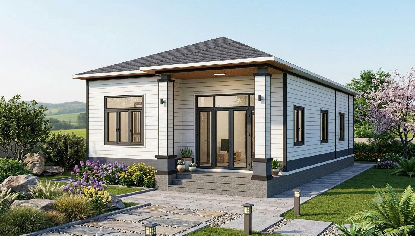 thi công nhà lắp ghép panel trọn gói