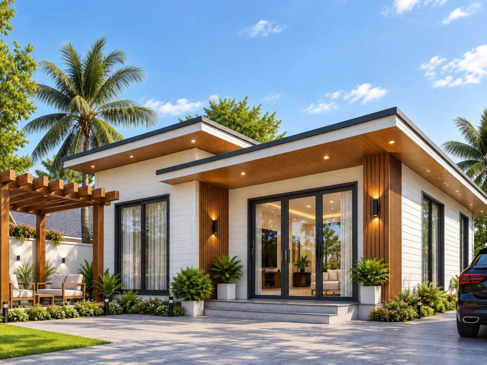 Anh Tuấn Group đã hoàn thiện nhà lắp ghép 3p ngủ tại Đồng Nai
