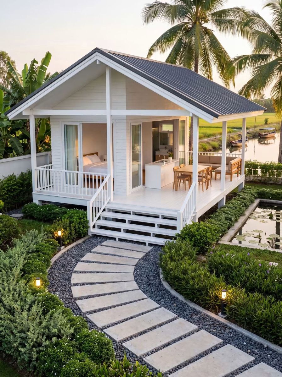 Anh Tuấn Group đã thi công homestay sàn tại Bình Phước
