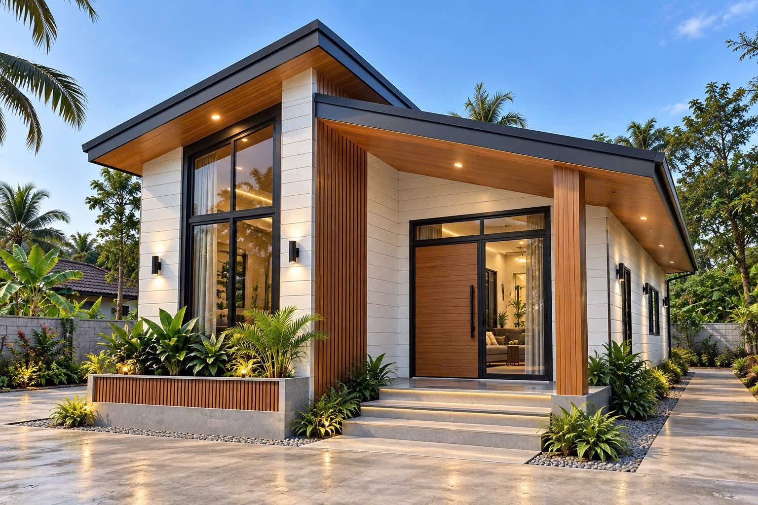 nhà lắp ghép Panel Rockwool