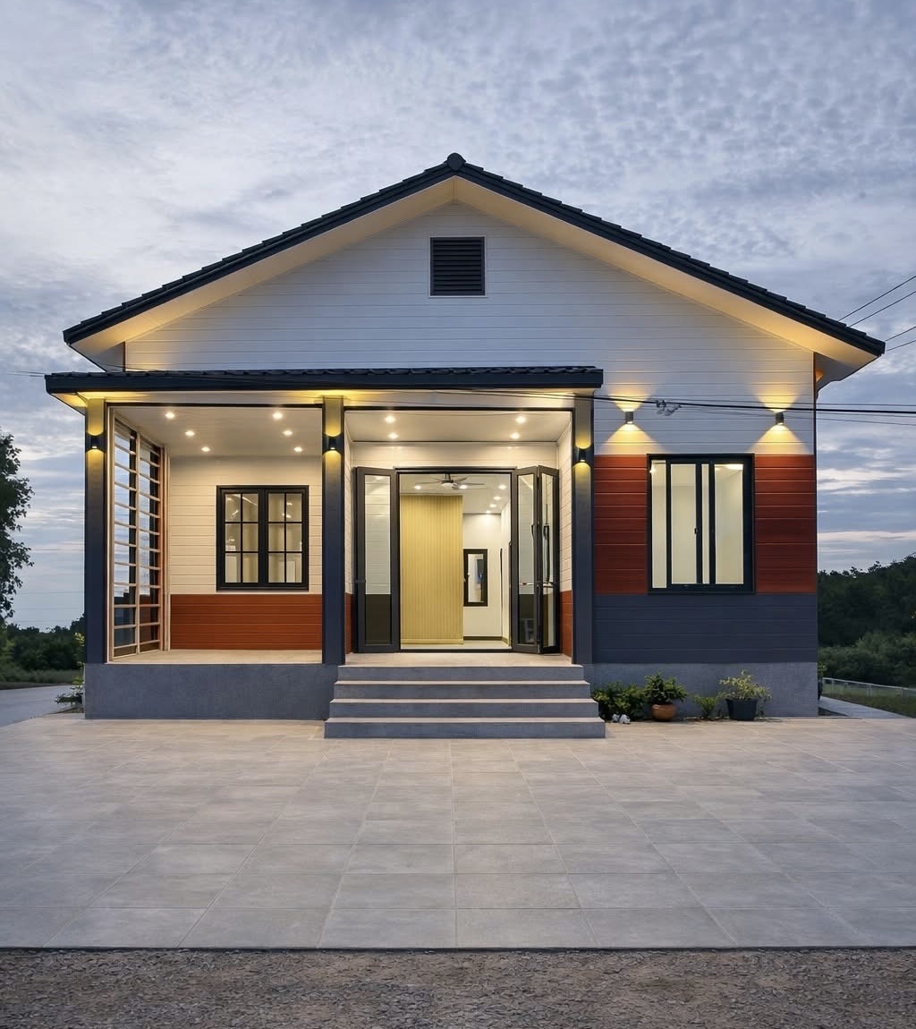 nhà panel hiện đại Hậu Giang