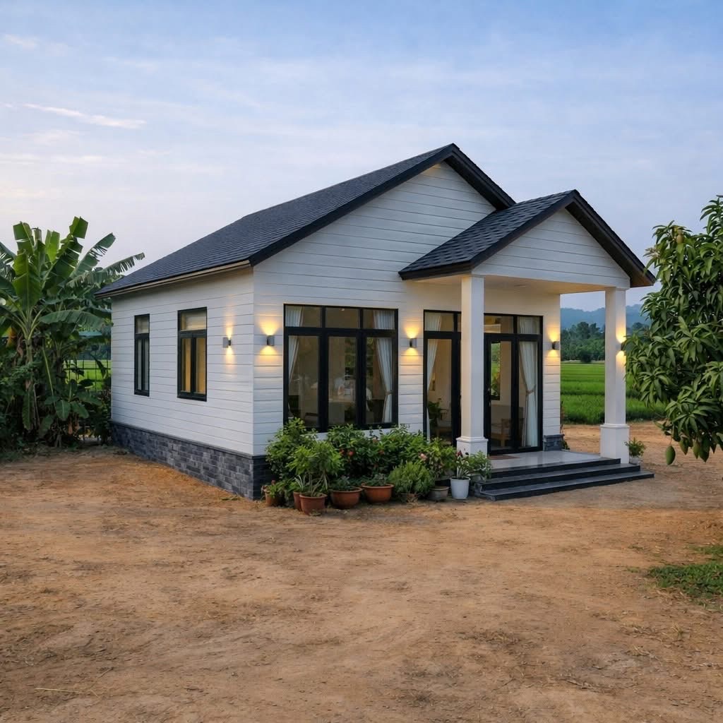 Dịch vụ thi công nhà lắp ghép tại Tiền Giang