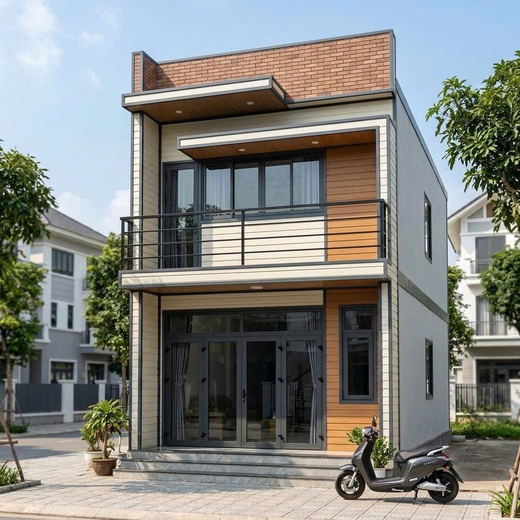 Mẫu nhà lắp ghép của Anh Tuấn Group